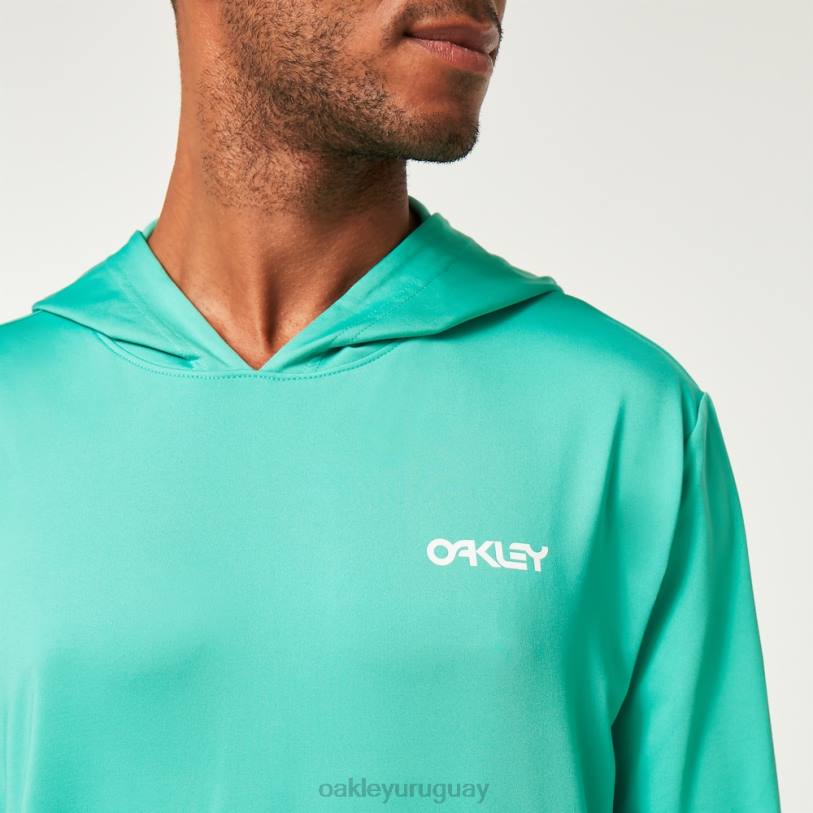 Oakley rushguard con capucha arcoiris rc XT4H2249 ropa Menta verde