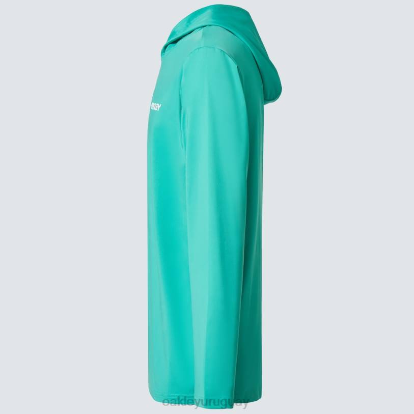 Oakley rushguard con capucha arcoiris rc XT4H2249 ropa Menta verde