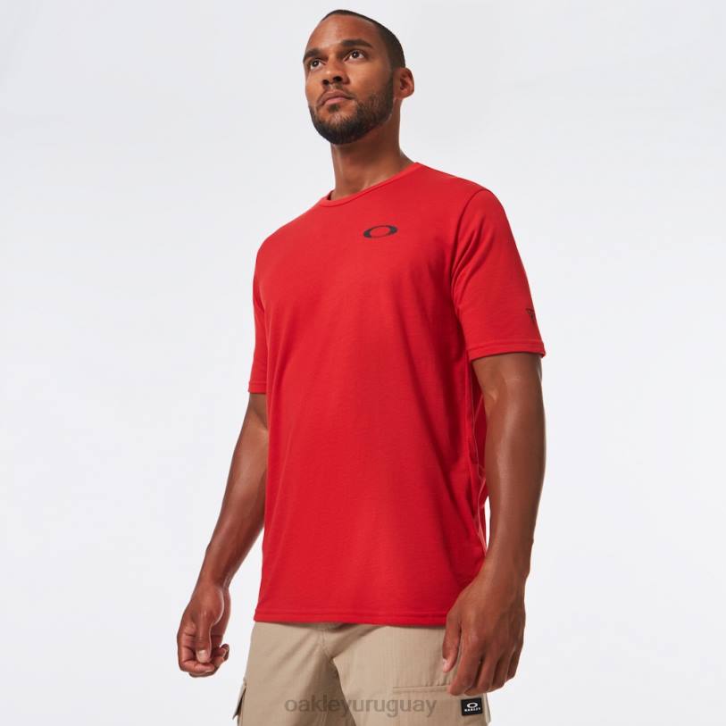 Oakley si valiente camiseta XT4H2485 ropa línea roja