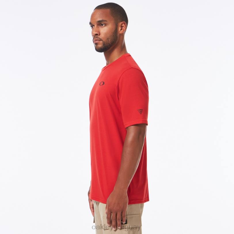 Oakley si valiente camiseta XT4H2485 ropa línea roja
