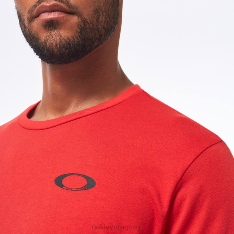 Oakley si valiente camiseta XT4H2485 ropa línea roja