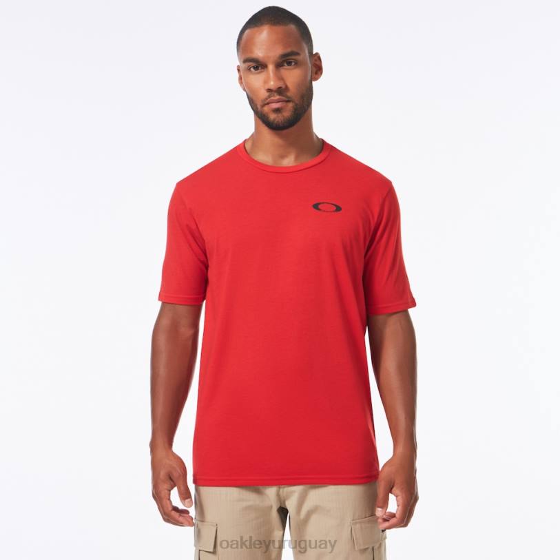 Oakley si valiente camiseta XT4H2485 ropa línea roja