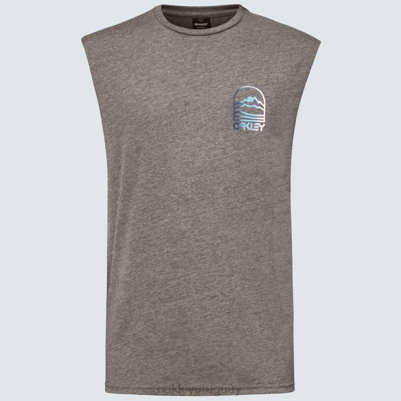Oakley tanque gradiente montaña b1b XT4H2329 ropa nuevo gris atlético