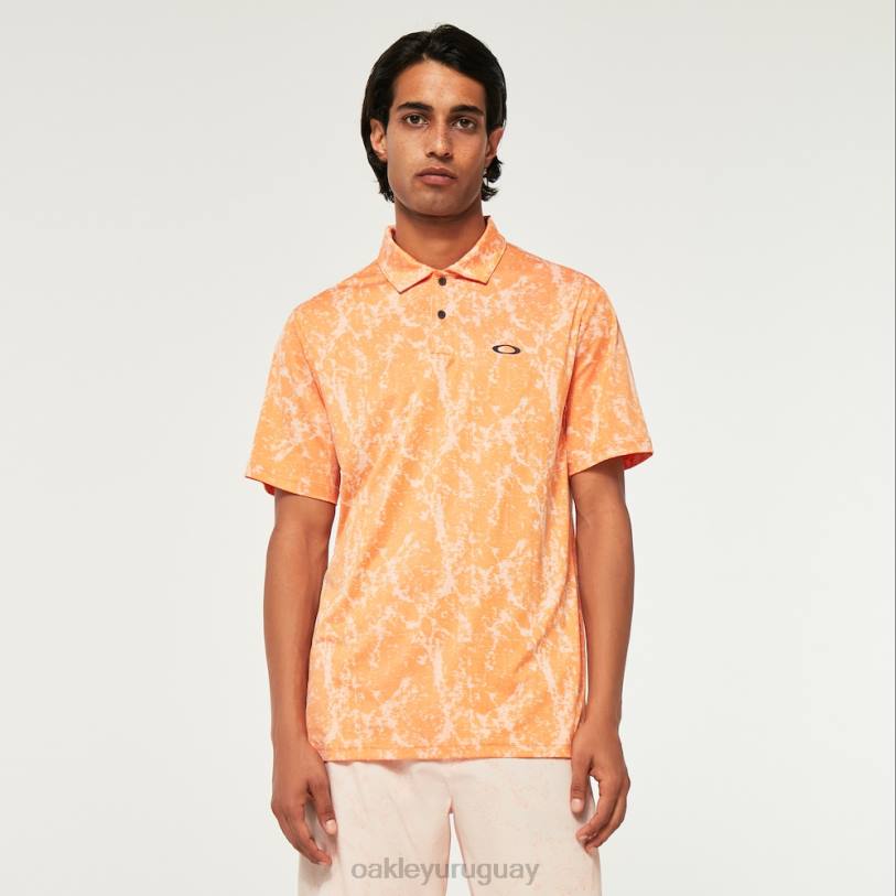 Oakley jaquard de mármol XT4H2173 ropa naranja suave