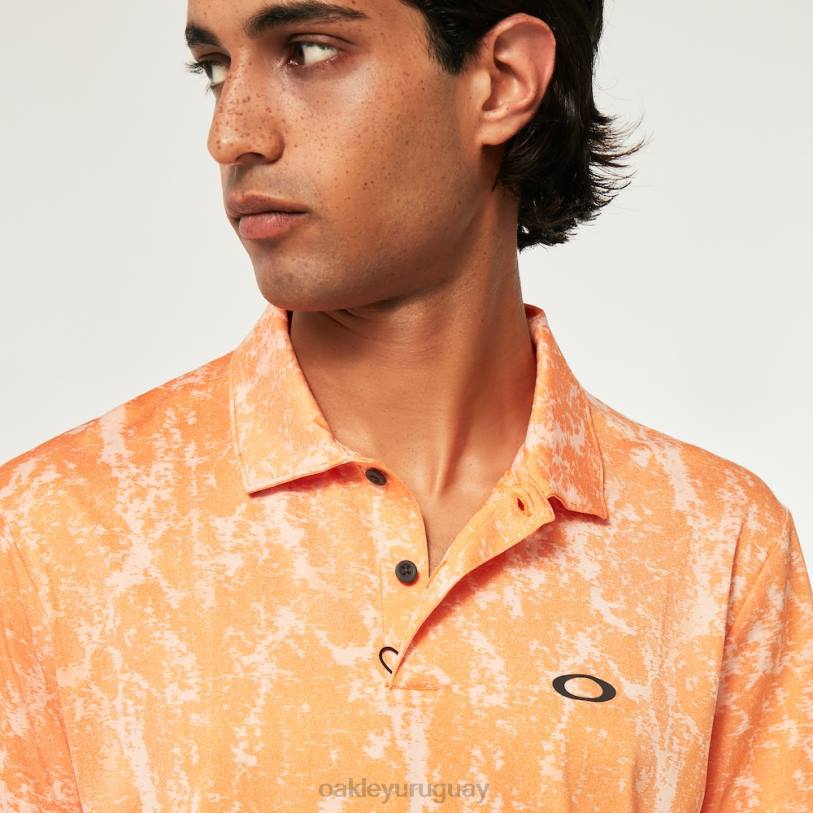 Oakley jaquard de mármol XT4H2173 ropa naranja suave