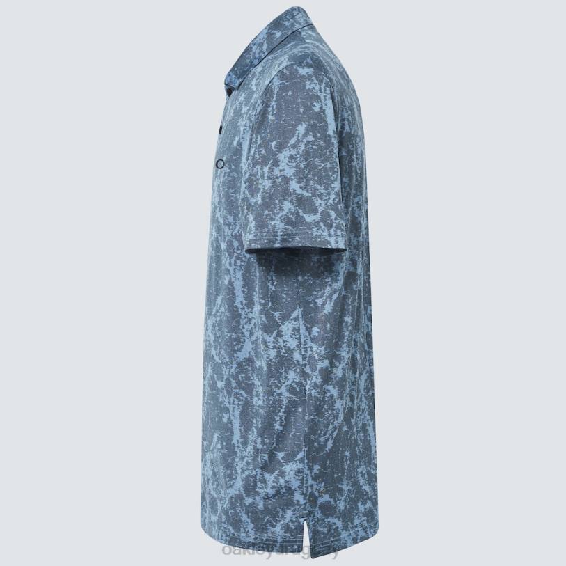 Oakley jaquard de mármol XT4H2174 ropa azul lavado a la piedra