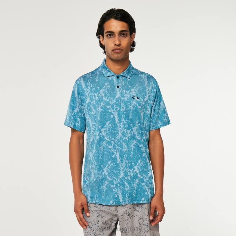 Oakley jaquard de mármol XT4H2176 ropa aurora azul