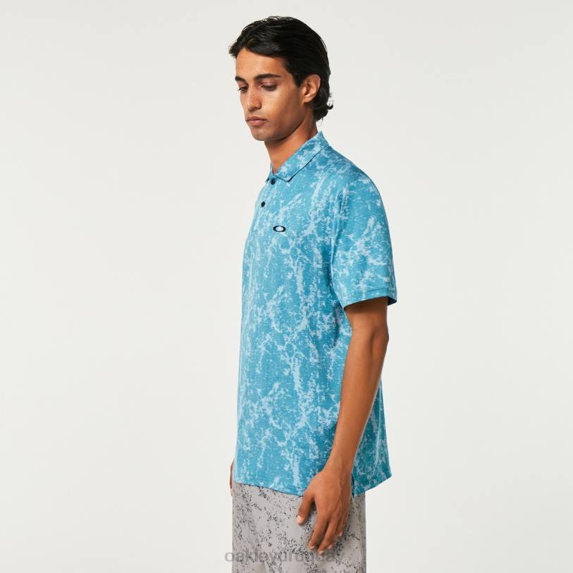 Oakley jaquard de mármol XT4H2176 ropa aurora azul