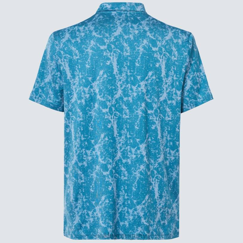 Oakley jaquard de mármol XT4H2176 ropa aurora azul