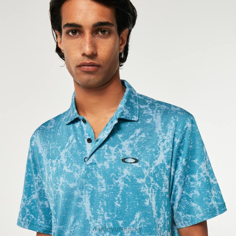 Oakley jaquard de mármol XT4H2176 ropa aurora azul