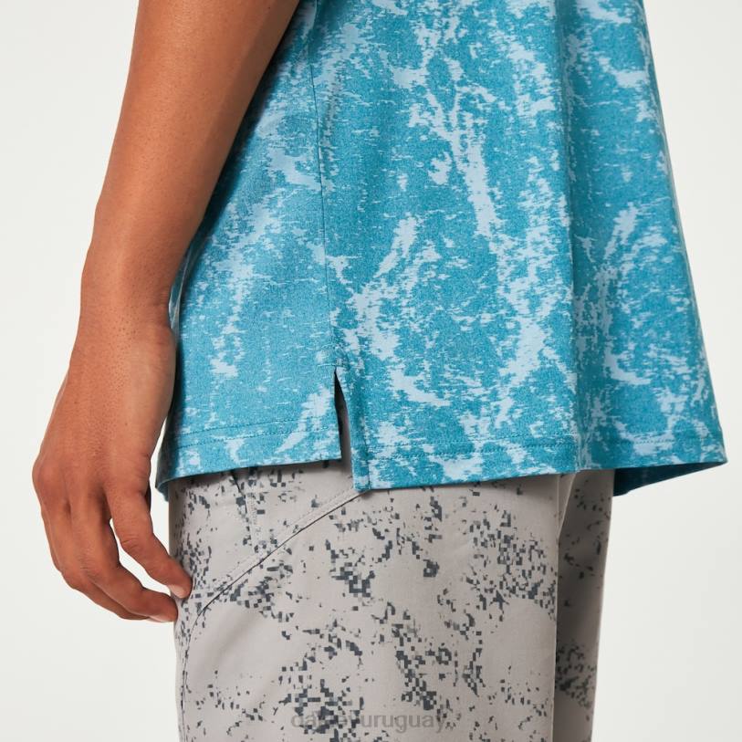 Oakley jaquard de mármol XT4H2176 ropa aurora azul