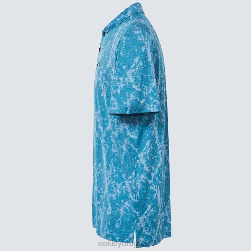 Oakley jaquard de mármol XT4H2176 ropa aurora azul