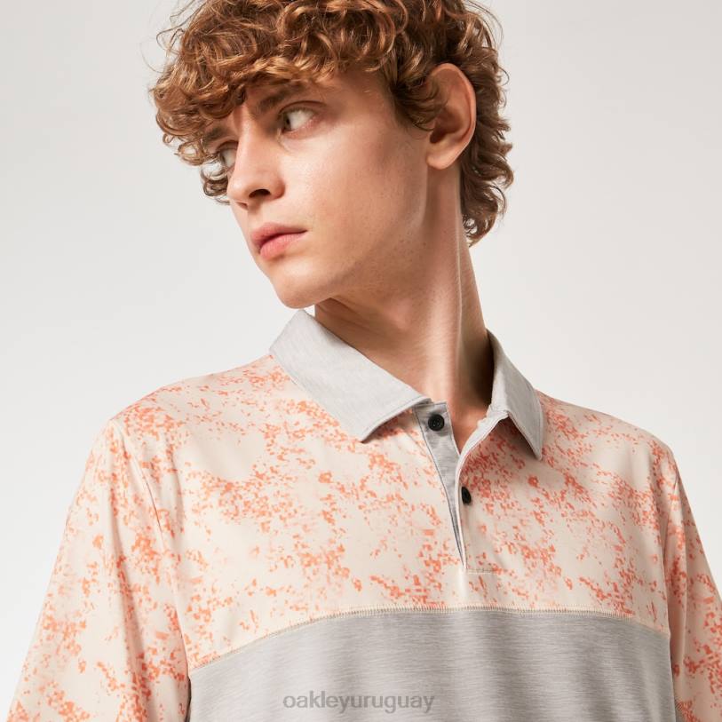 Oakley polo bloque de arena XT4H2183 ropa naranja suave