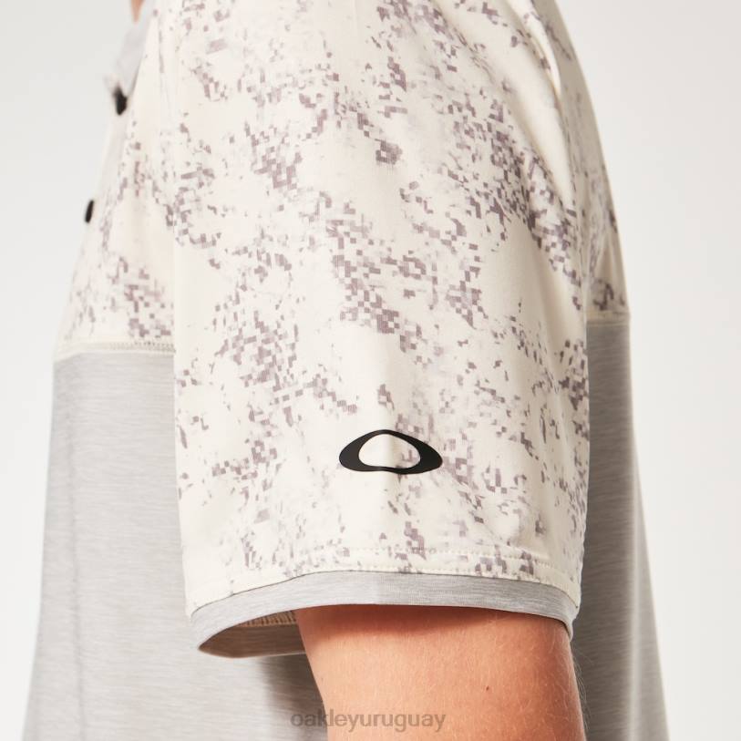 Oakley polo bloque de arena XT4H2184 ropa blanco ártico