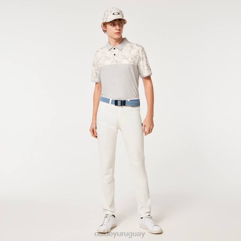 Oakley polo bloque de arena XT4H2184 ropa blanco ártico