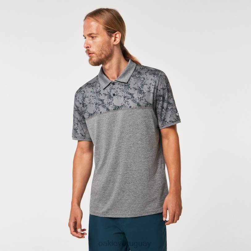 Oakley polo bloque de arena XT4H2186 ropa pizarra oscura