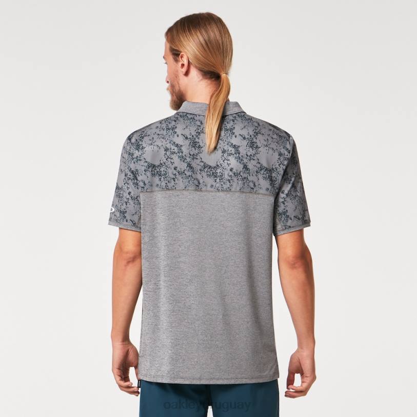 Oakley polo bloque de arena XT4H2186 ropa pizarra oscura
