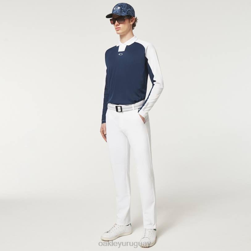 Oakley polo con manga solar uv XT4H2575 ropa equipo naval