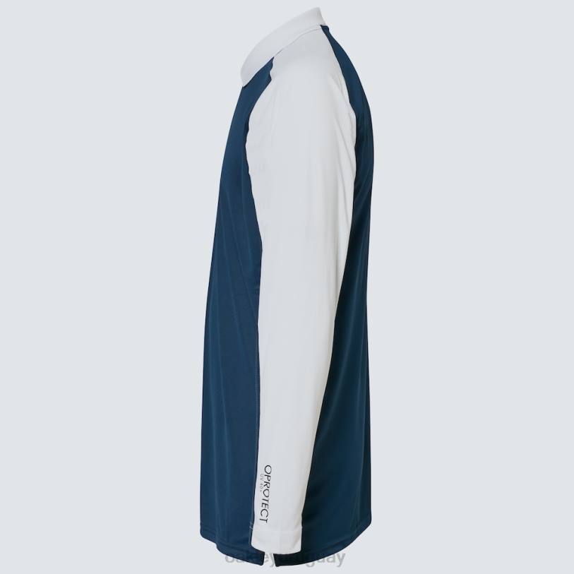 Oakley polo con manga solar uv XT4H2575 ropa equipo naval