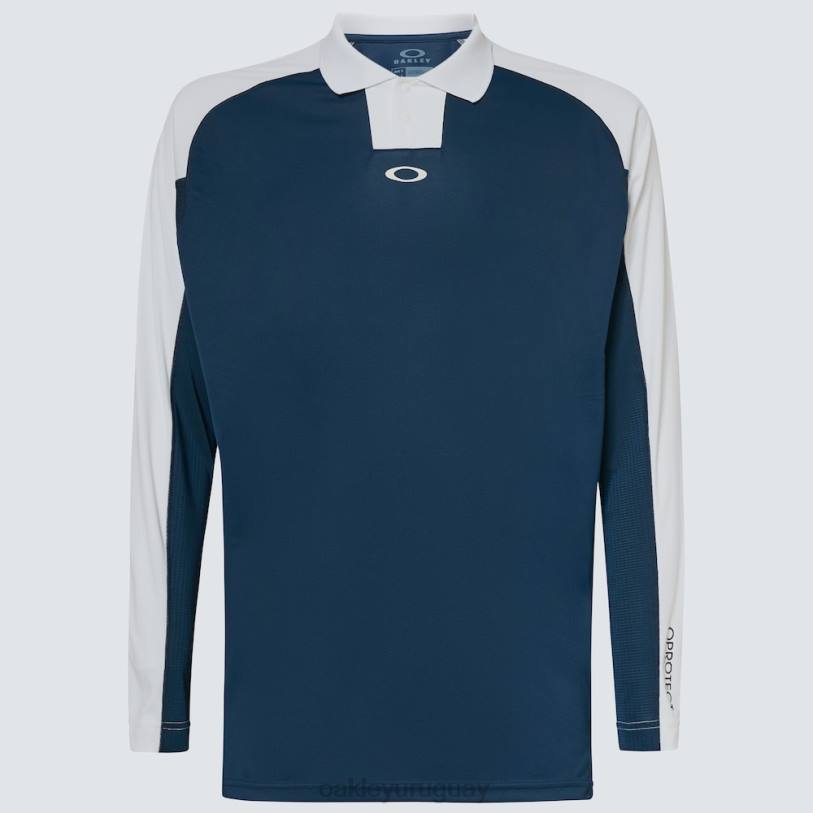 Oakley polo con manga solar uv XT4H2575 ropa equipo naval