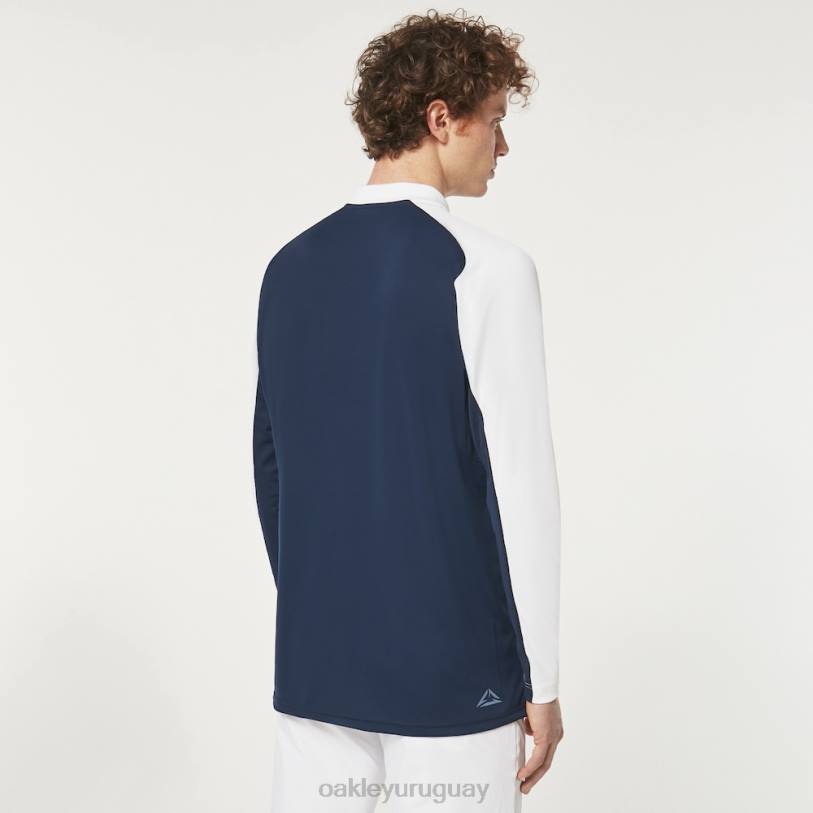 Oakley polo con manga solar uv XT4H2575 ropa equipo naval