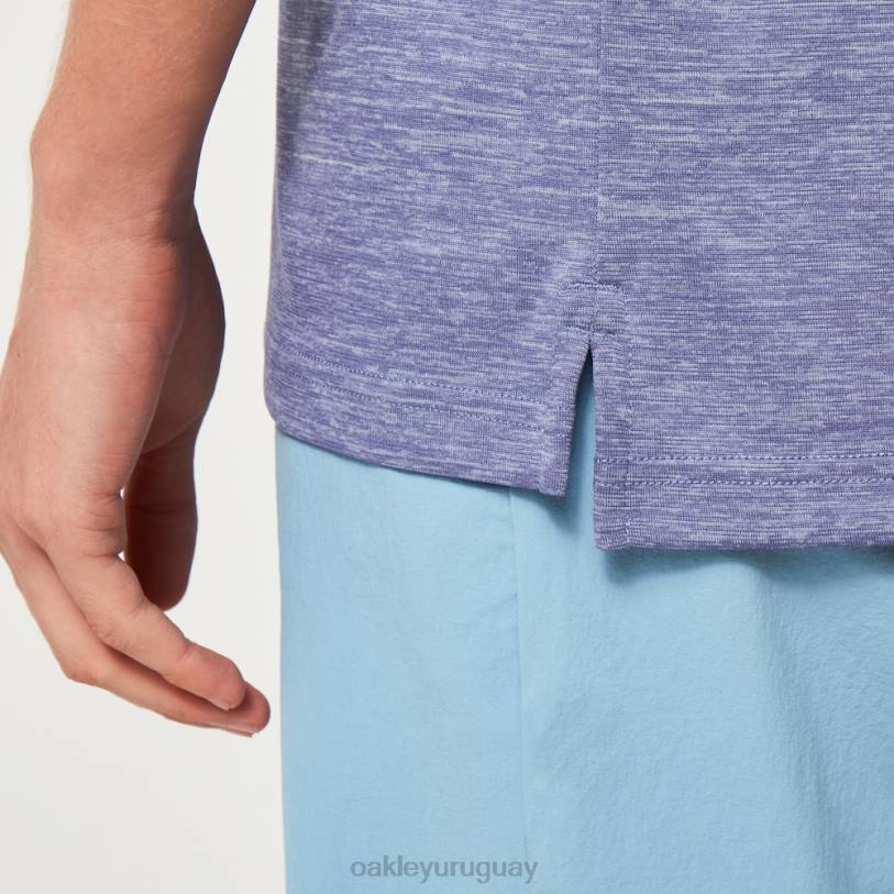 Oakley polo de grano suave XT4H2606 ropa nueva lila