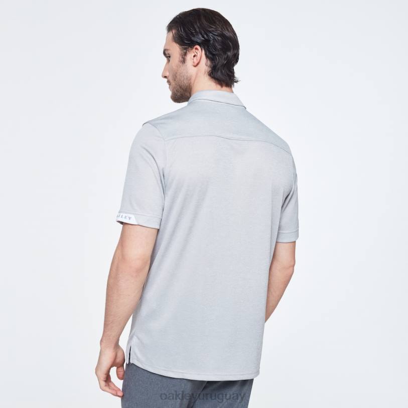 Oakley polo manga corta gravedad 2.0 XT4H2411 ropa gris niebla
