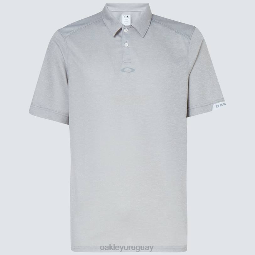 Oakley polo manga corta gravedad 2.0 XT4H2411 ropa gris niebla