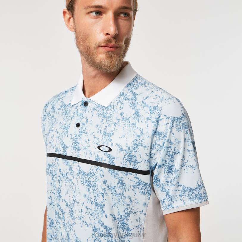 Oakley raglán de camuflaje arena XT4H2223 ropa azul lavado a la piedra