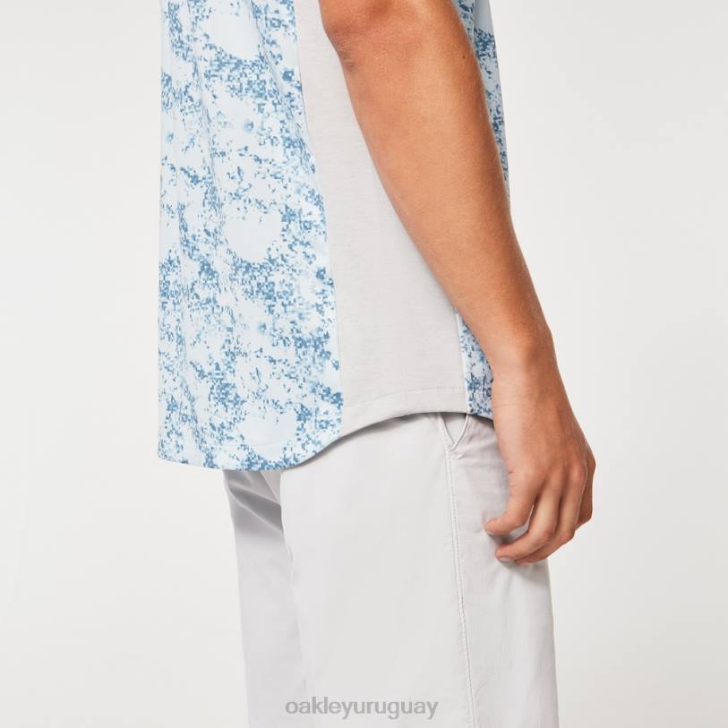 Oakley raglán de camuflaje arena XT4H2223 ropa azul lavado a la piedra