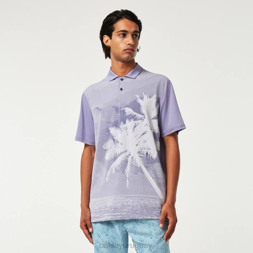 Oakley reducir polo XT4H2177 ropa nueva lila