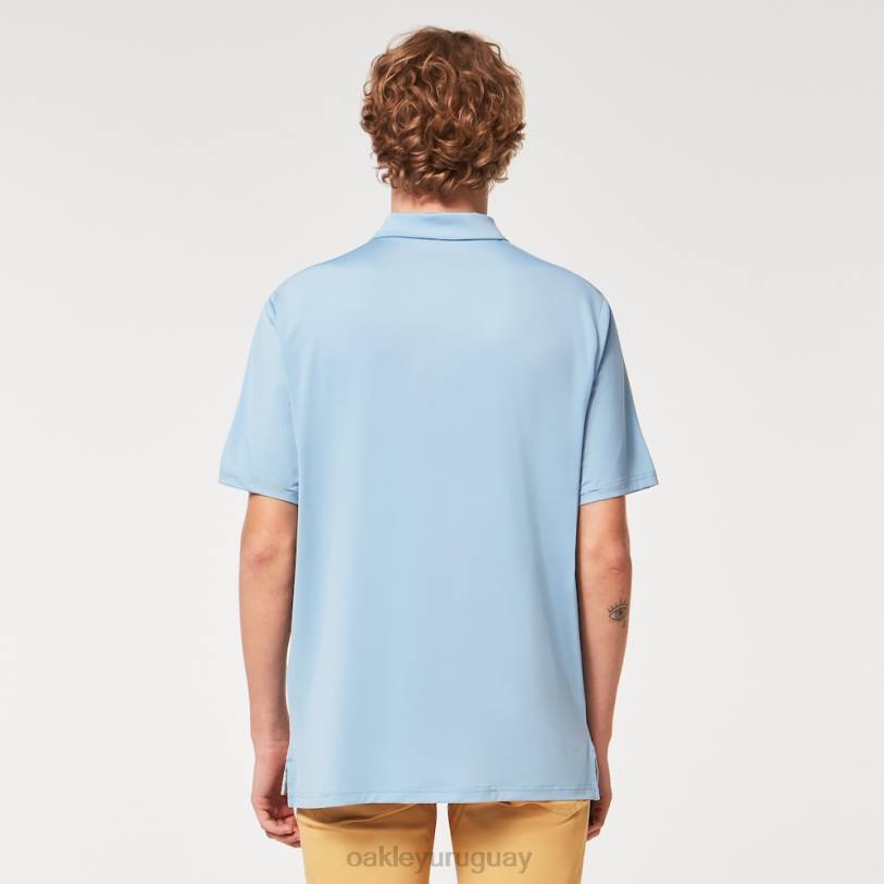 Oakley reducir polo XT4H2180 ropa azul lavado a la piedra