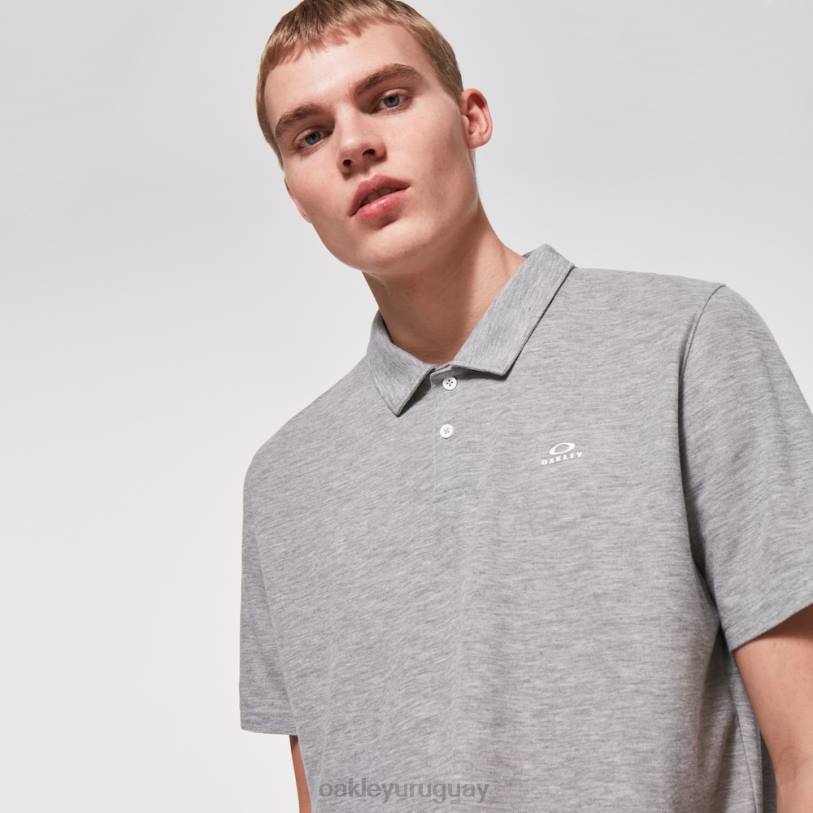 Oakley relajarse polo XT4H2432 ropa nuevo brezo de granito