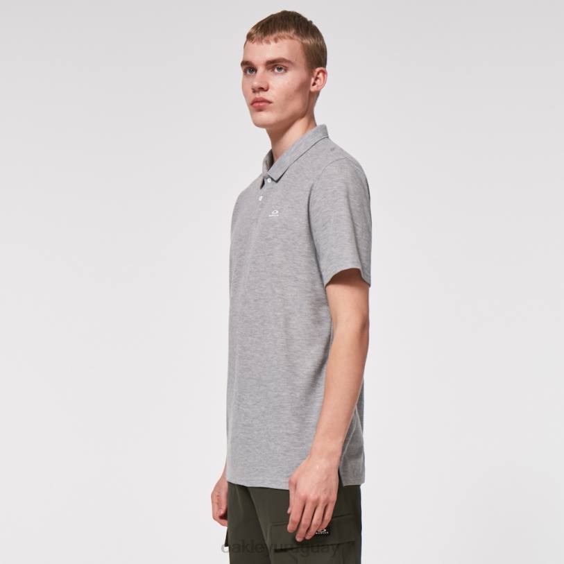 Oakley relajarse polo XT4H2432 ropa nuevo brezo de granito