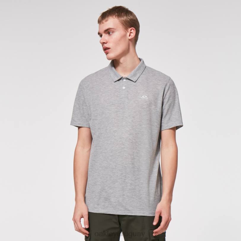 Oakley relajarse polo XT4H2432 ropa nuevo brezo de granito