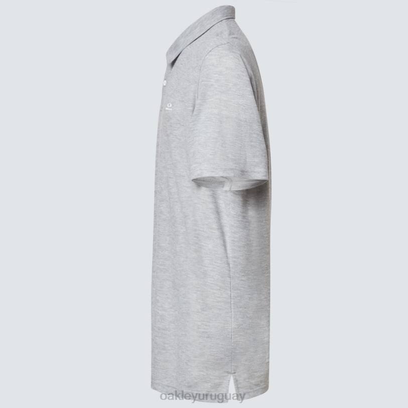 Oakley relajarse polo XT4H2432 ropa nuevo brezo de granito