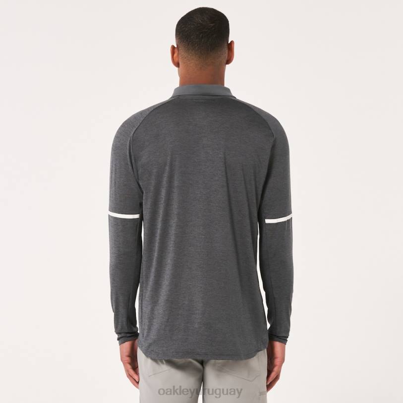 Oakley tecnología de manga ultravioleta XT4H2218 ropa pizarra oscura