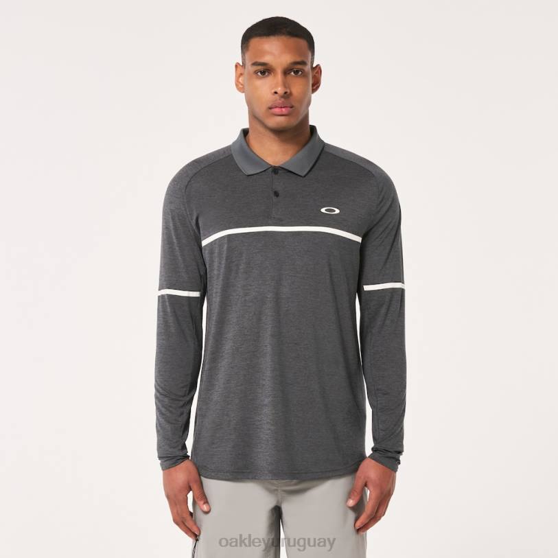 Oakley tecnología de manga ultravioleta XT4H2218 ropa pizarra oscura