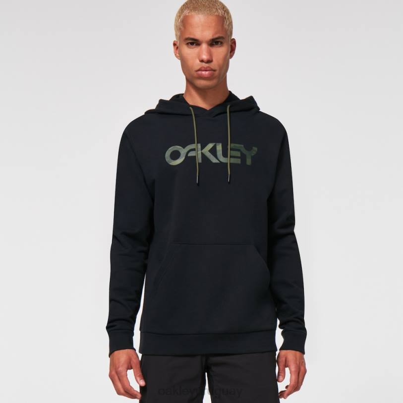 Oakley b1b po sudadera con capucha 2.0 XT4H2472 ropa negro/camuflaje central