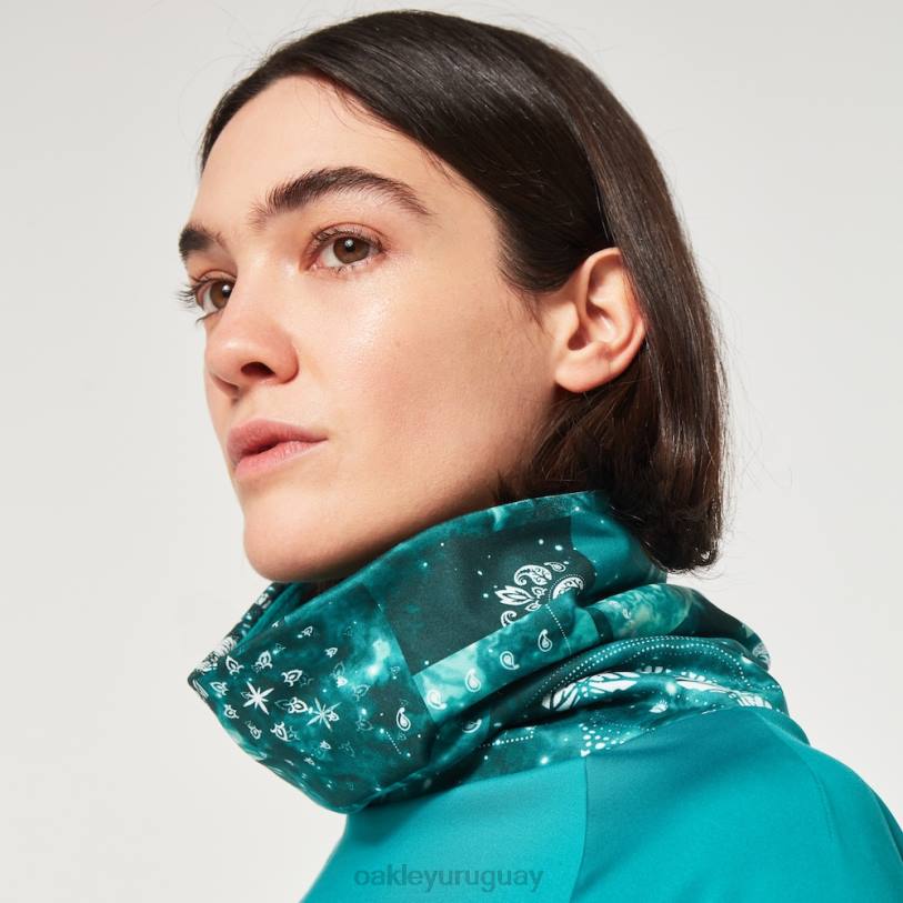 Oakley capa intermedia tc aurora XT4H2642 ropa pañuelo del lago verde
