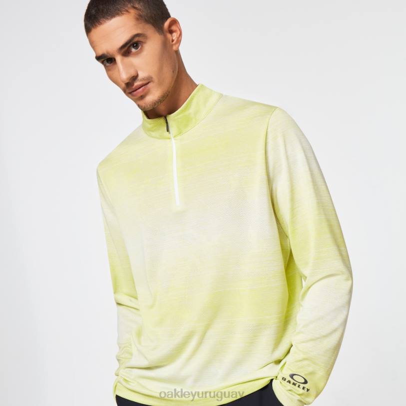 Oakley contendiente media cremallera XT4H2444 ropa brezo blanco