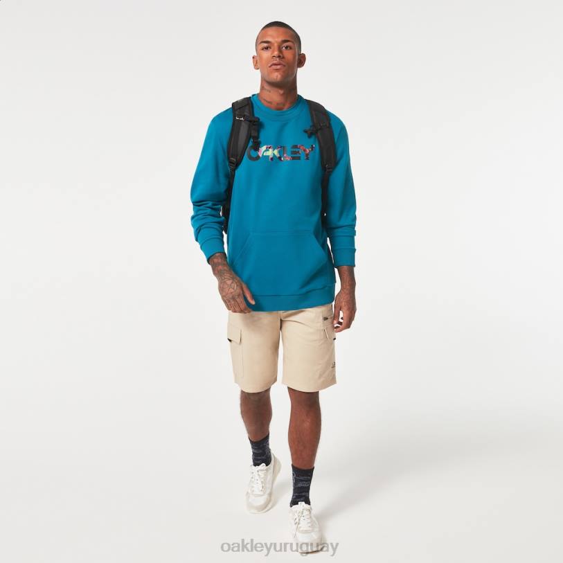 Oakley equipo b1b con toque floral XT4H2124 ropa aurora azul