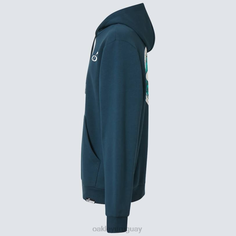 Oakley mente de golf hdy XT4H2267 ropa azul petróleo