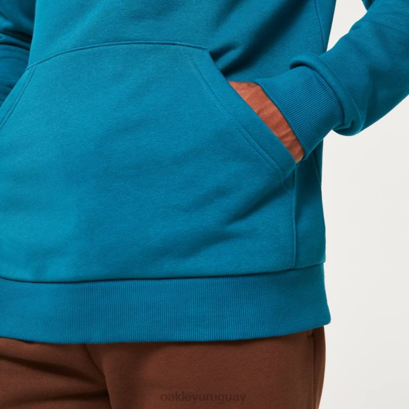 Oakley relajarse sudadera con capucha XT4H2429 ropa aurora azul