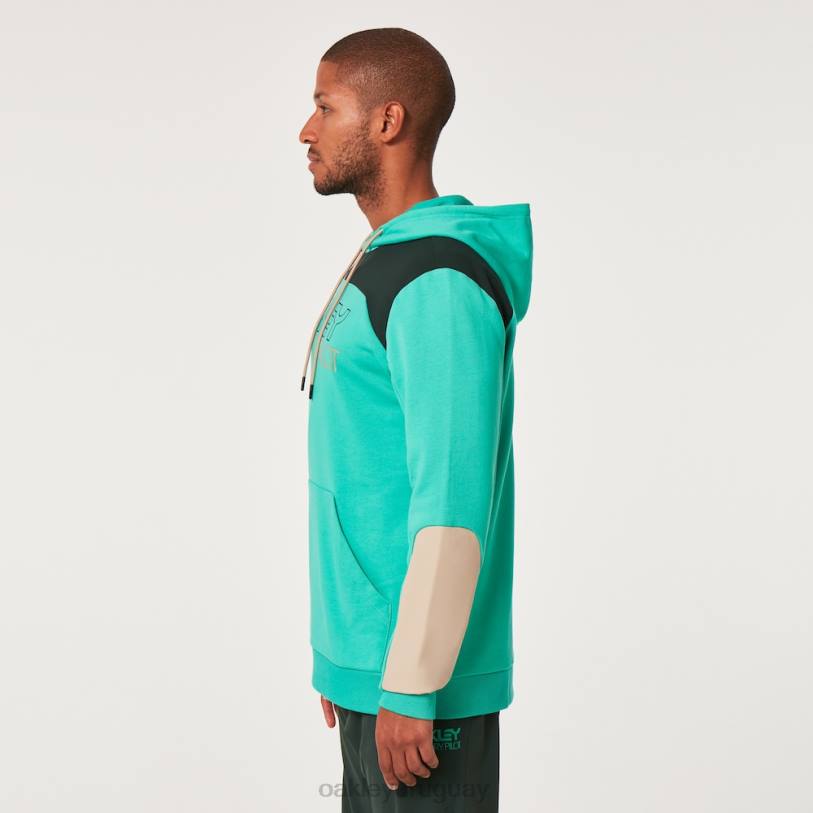 Oakley sudadera buscador \'75 XT4H2595 ropa Menta verde