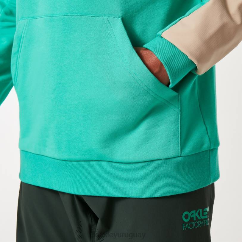 Oakley sudadera buscador \'75 XT4H2595 ropa Menta verde