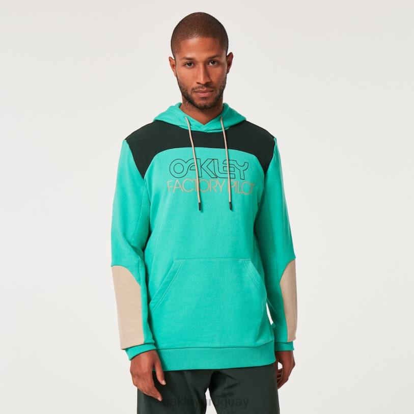 Oakley sudadera buscador \'75 XT4H2595 ropa Menta verde