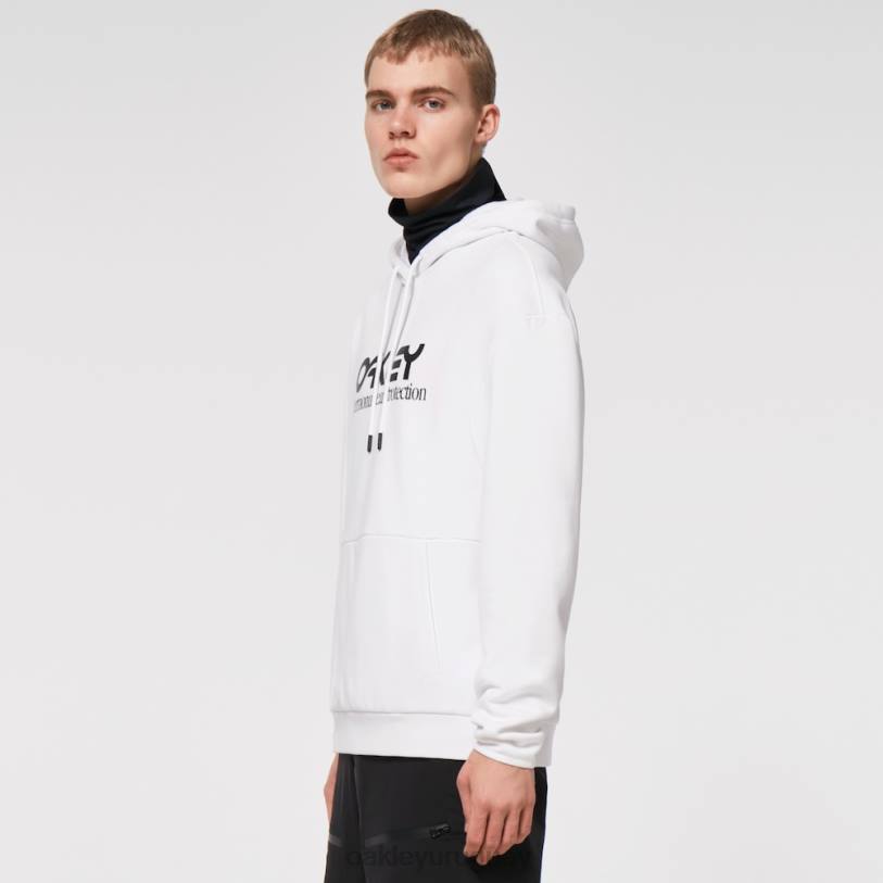 Oakley sudadera con capucha Rider Long 2.0 XT4H2454 ropa blanco negro