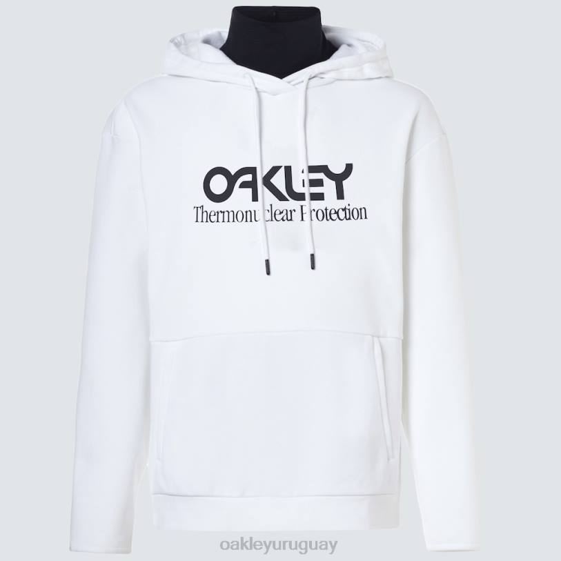 Oakley sudadera con capucha Rider Long 2.0 XT4H2454 ropa blanco negro