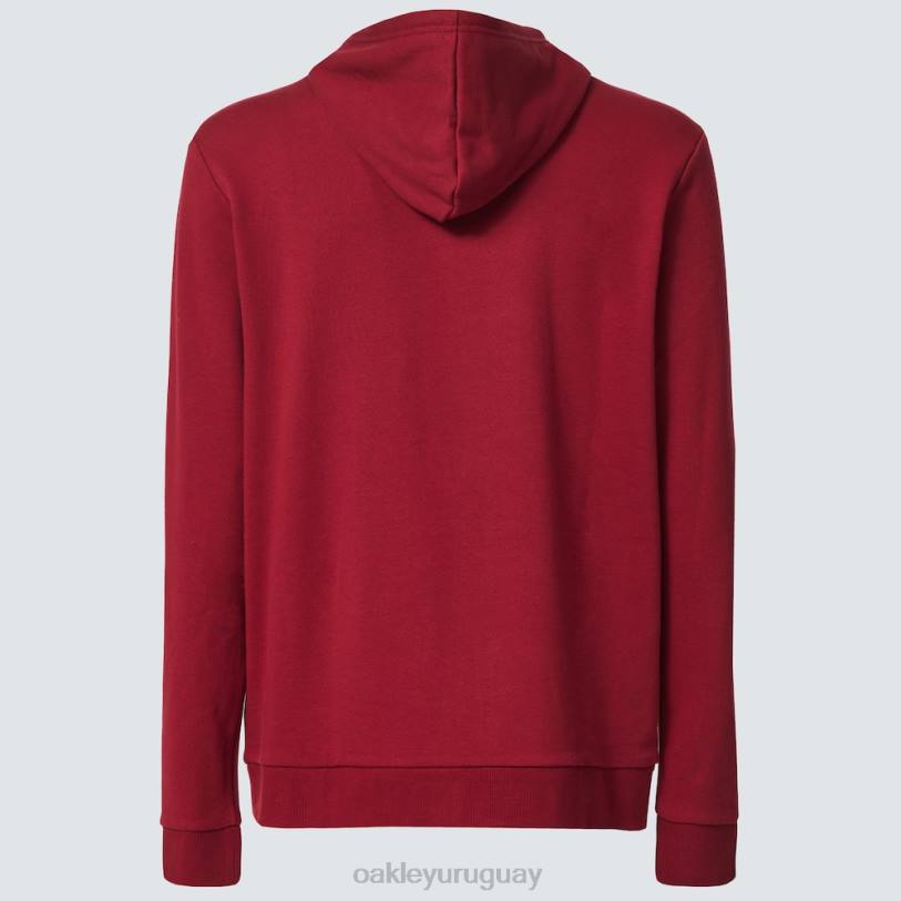 Oakley sudadera con capucha club house b1b po XT4H2559 ropa rojo hierro